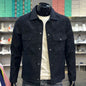 New Casual Collar Trendy Cool Suede Jacket Single-breasted Men's Jacket