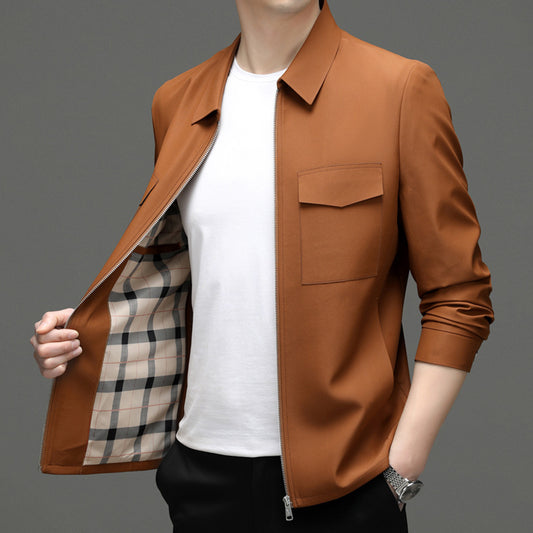 Men's Light Business Casual Lapels Jacket