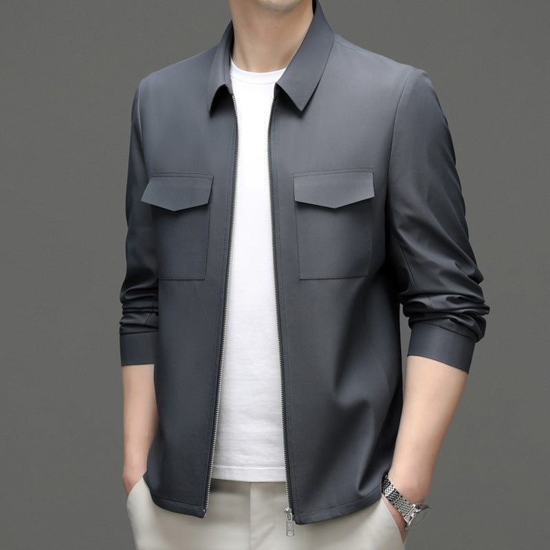 Men's Light Business Casual Lapels Jacket