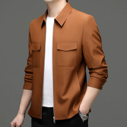 Men's Light Business Casual Lapels Jacket