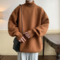 Solid Color Loose Pullover Inner Wear Sweater