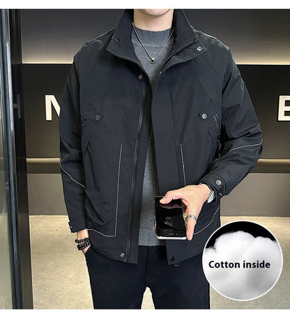 Fashion Leisure Cargo Cotton Coat Jacket