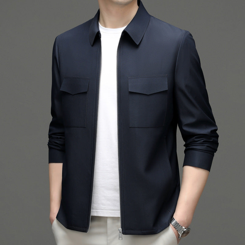 Men's Light Business Casual Lapels Jacket